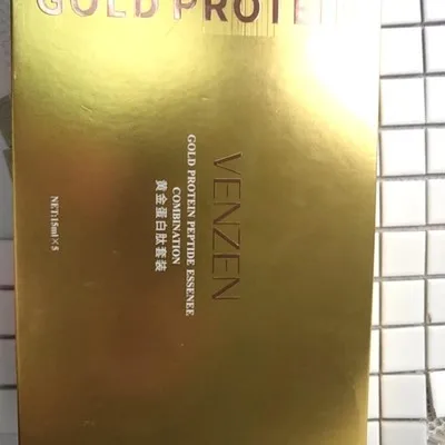 Fanzhen 24k пептид золотого белка набор отбеливающая эссенция Сыворотка для лица увлажняет сужает поры золотой