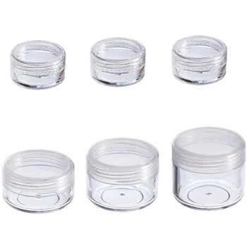 

3000Pcs 3g Clear Small jar +printing logo