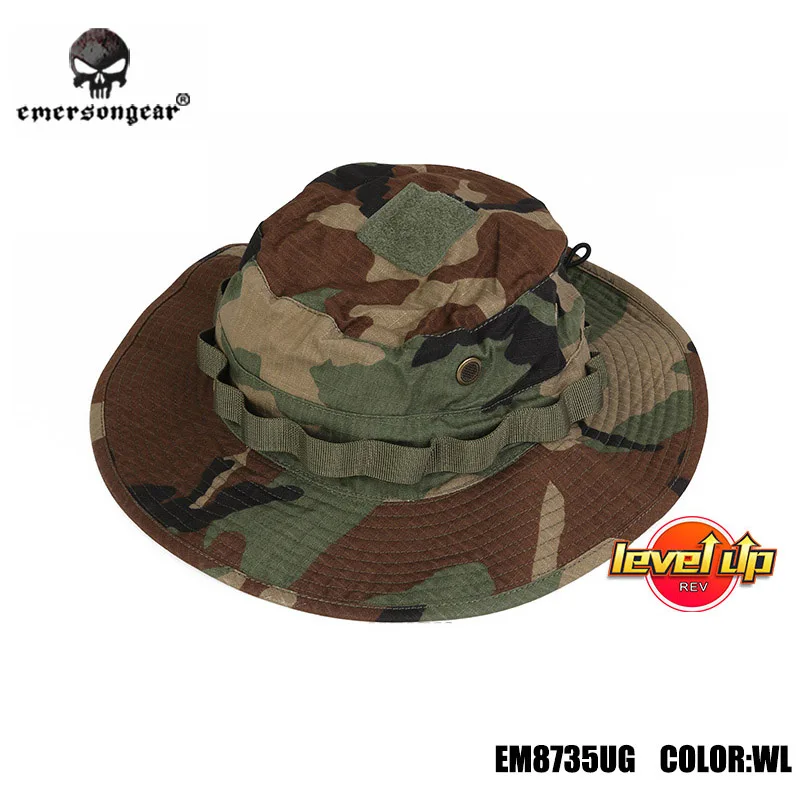 Level Up Version Tactical Camouflage Boonie Hat Tactical Hat Hunting Cap Sports Sun