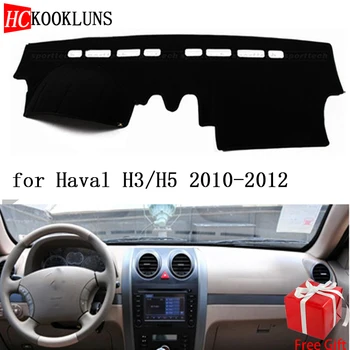 

For HAVAL H3 H5 2010 2011 2012 Dashboard Cover Sun Shade Non-slip Dash Mat Pad Carpet Car Stickers Interior Accessories