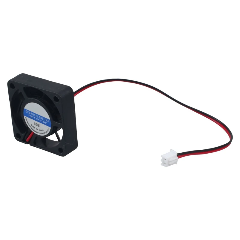 HOT-DC 12V 0.1A 2 Pin PC чехол кулер для процессора Вентилятор охлаждения 40mm x 40mm x 10mm& 4010 9 Blade бесщеточный DC 12V Вентилятор охлаждения