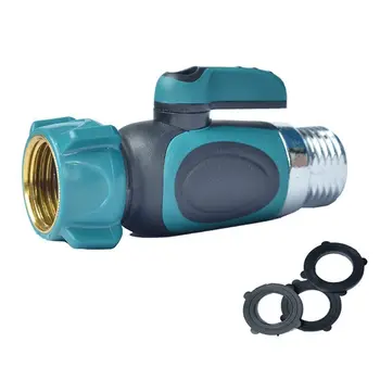 

Garden Hose to Shut Off Valve Connect Outside Spigot Friendly Faucet Extension - Ergonomic Aesthetic and Highly Durable