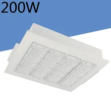 200 Вт лампа для АЗС AC90-305V 130лм Вт 5 лет гарантии светодиодный светильник с навесом промышленный завод High Bay коммерческий потолочный светильник