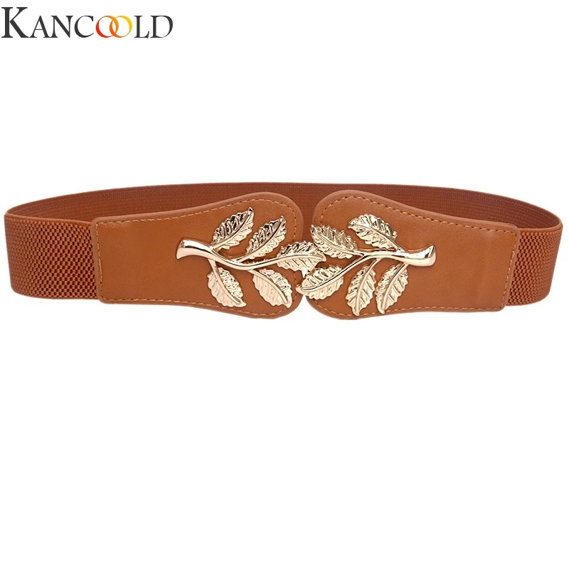 KANCOOLD, Модный женский ремень, Дамский лист, мягкий кожаный пояс, пояс для тела, широкий эластичный пояс, пояс для девушек, лучший подарок