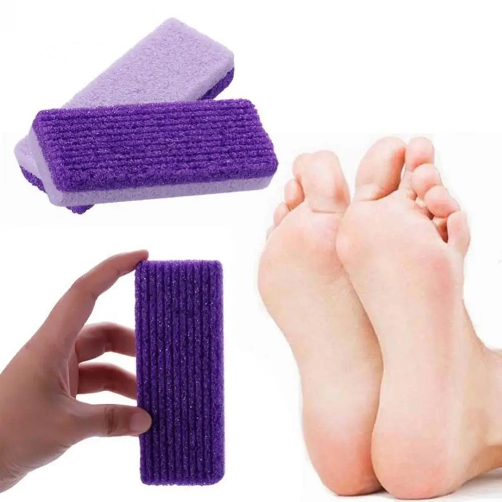 

Feet Care Pumice Stone Exfoliate Foot Dead Dry Skin Z7R9 Tool Scrub Pedicure Dead Callus Hard Scrubber Skin Rough Remover C W9E4