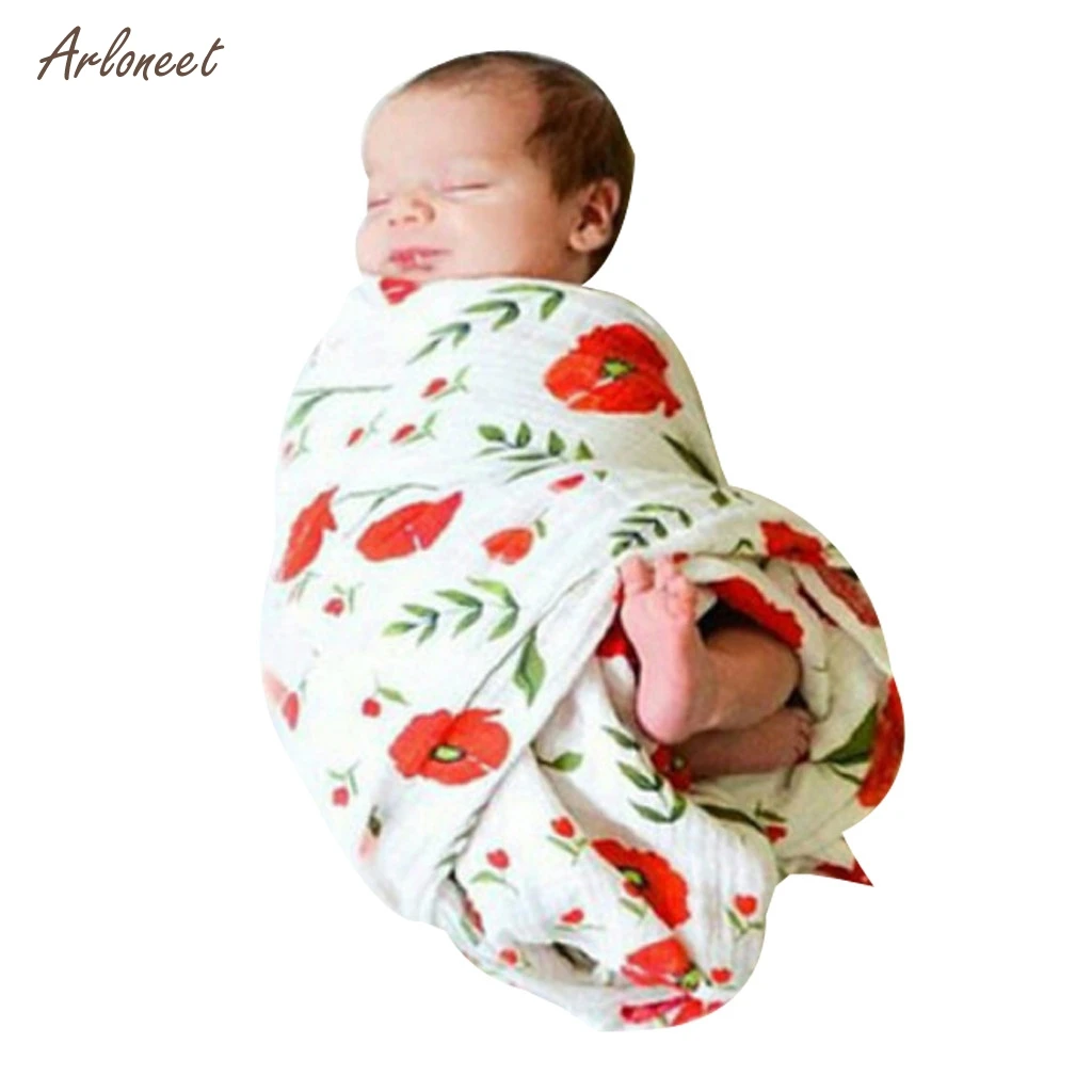 Мягкое большое хлопковое Детское покрывало для новорожденных, дышащее муслиновое пеленание, муслиновое хлопковое тканевое одеяло, банное полотенце для младенцев