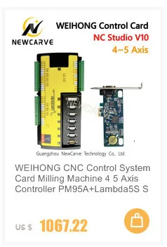 WEIHONG Nc студия ЧПУ управления Лер 3 оси управления карты PM95A-3 S+ Lambda3S для ATC ЧПУ маршрутизатор деревообрабатывающий станок NEWCARVE