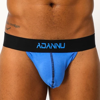 

CMENIN Men's Breathable Cotton Thong sexy T Pants Panties ow waist temptation one Piece Invisible underwear Jockstraps AD158