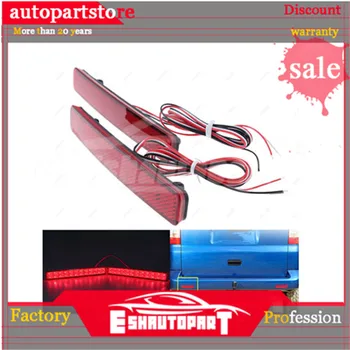 

2pcs Tail Stop Brake Light for Volkswagen T5 Transporter / Caravelle / Multivan 2003-11 Red black Rear Bumper Reflector LED