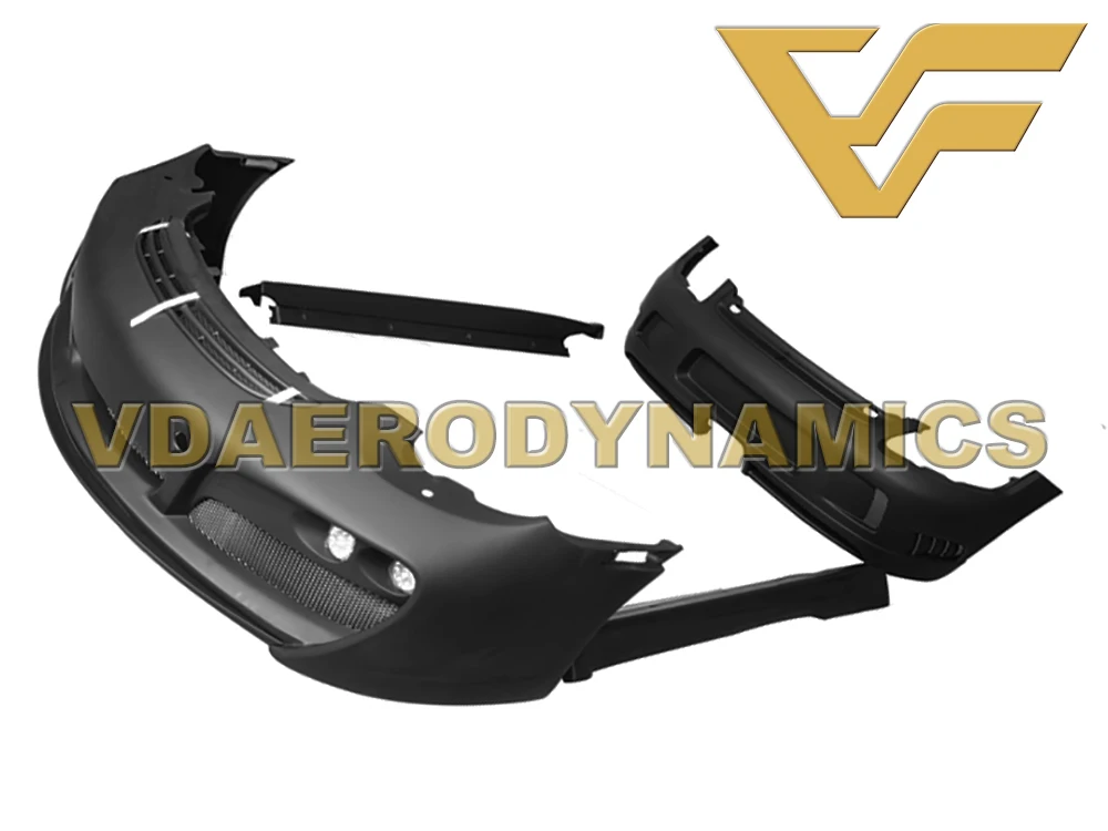Подходит для 05-12 987 Porsche Cayman Boxster VAD-TR полный комплект кузова передний бампер задний