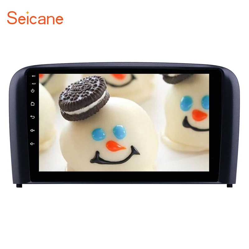 Seicane 9 дюймов GPS навигация Android 1 автомобильное радио для 2004 2005 2006 Volvo S80 USB AUX