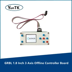 GRBL 1.8 Inch 3 Axis Offline Controller Board CNC Offline Controller For 1610/2418/3018 Milling Machine Laser Engraving Machine
