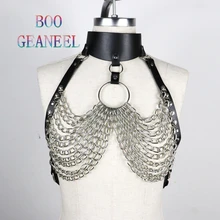 Сексуальное женское белье, пояс, чокер, связывание, бюст, подвязки для женщин, эротические аксессуары, цепь, подтяжки, ограничители, жгут, Boogeaneel