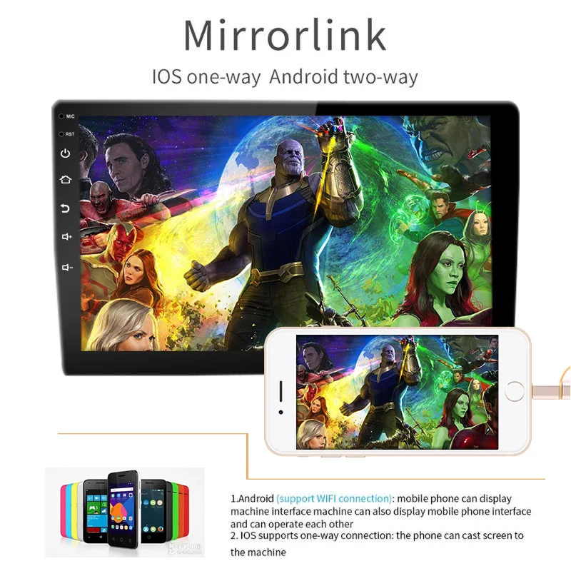 US $134.18 Android 101 2 Din Car Radio For Toyota RAV4 Auto Car Multimedia GPS Player 2Din 9 25D HD Screen A7 QuadCores WIFI Bluetooth