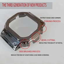 Ремешок для часов GWM5610 DW5600 GW5000 ремешок для часов чехол металлический браслет из нержавеющей стали стальной ремень аксессуары