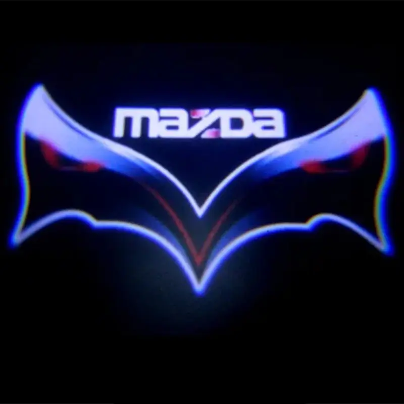 Золотой Автомобильный приветственный светильник для MAZDA ATENZA 2 шт./компл - Цвет: Золотой