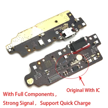 

10Pcs/Lot, Dock Connector Micro USB Charger Charging Port Flex Cable Microphone Board For Lenovo K8 Plus xt1902-2