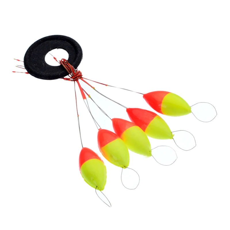1 Набор рыболовных поплавок рыболовные снасти пластиковые оливки в форме семи