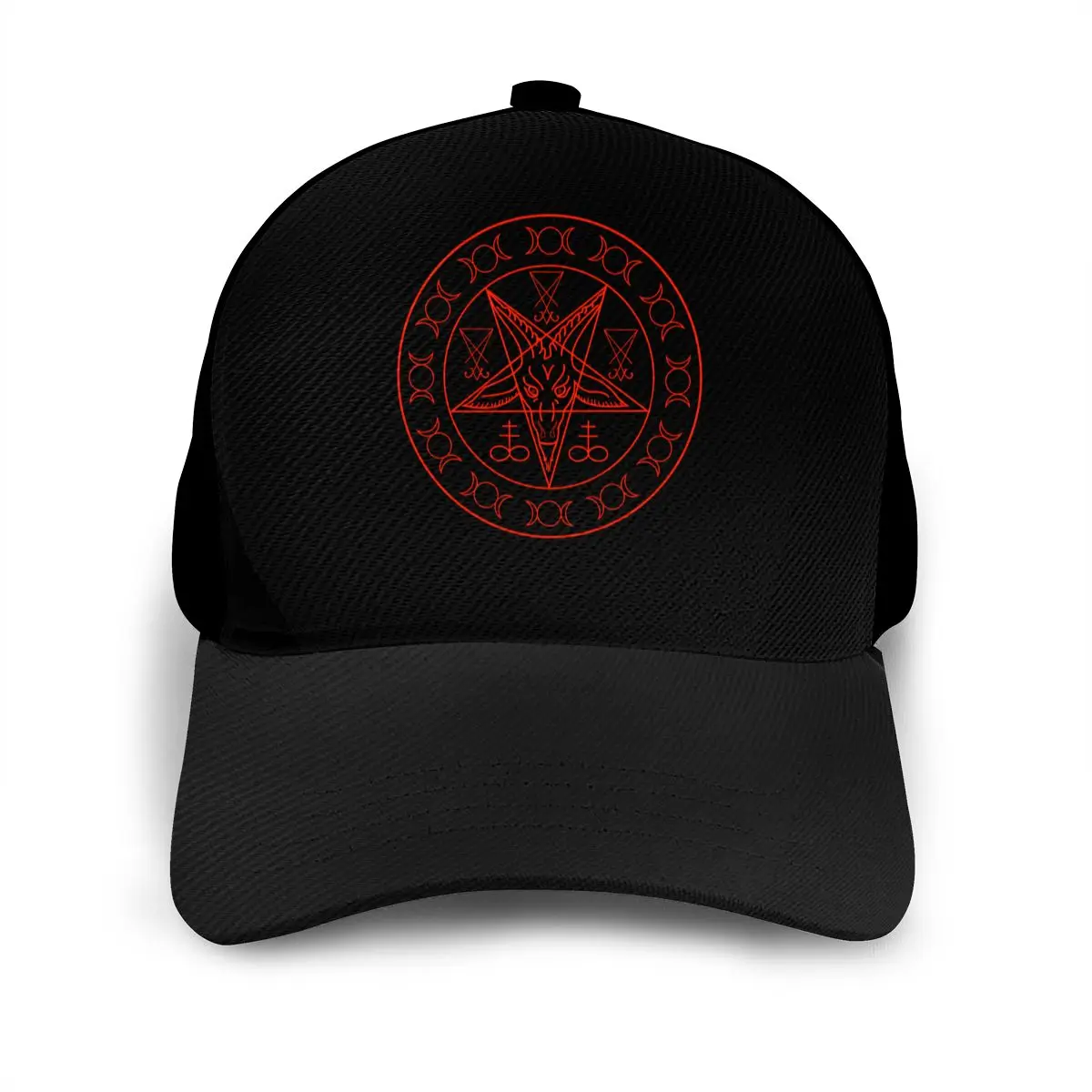 Бейсболка Baphomet и Lucifer Кепка Снэпбэк для мужчин женщин Повседневная От Солнца
