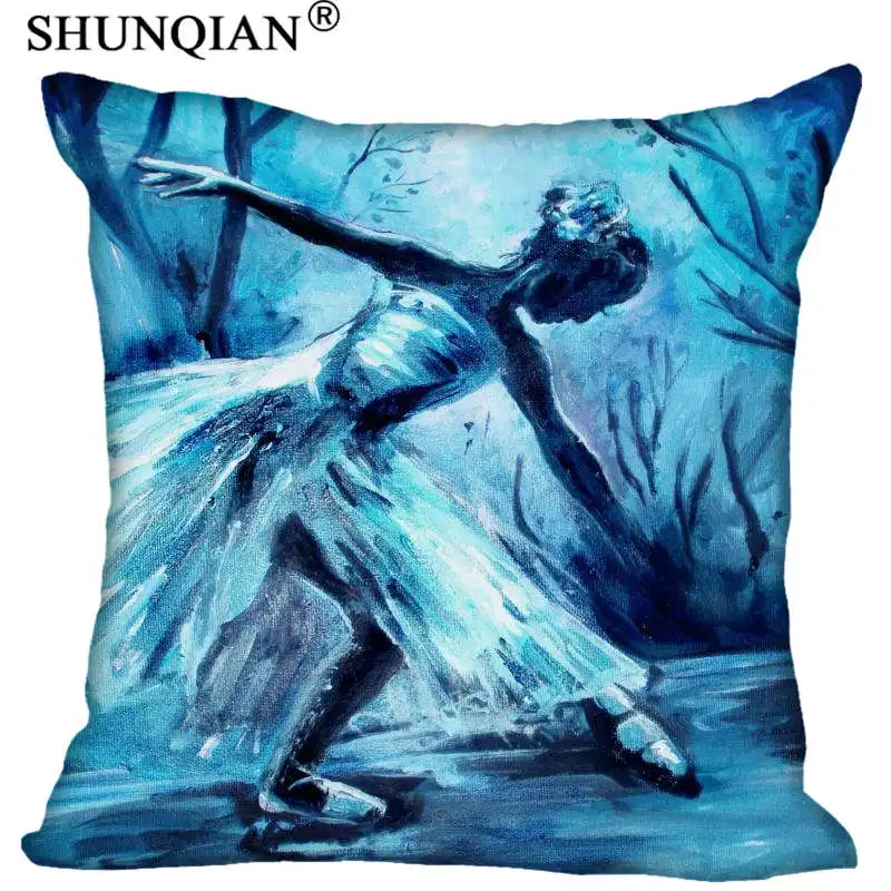 

Best Ballet Dancer Painting Pillowcase Wedding Decorative PillowCover Custom Gift For (Two Sides) Printed Pillow Cases A9.30