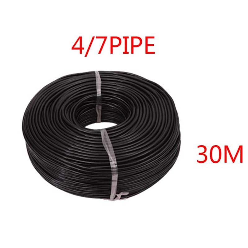 30M 4/7Mm Greenhouse Garden Irrigation Automatic Watering Pipe Fittings Accessories Automatic Accessories Drip Drip Irrigation