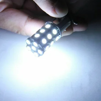 

27SMD LED lights 5050 Car 12V Bulb White Turn signal Reversing Stop/brake lamps