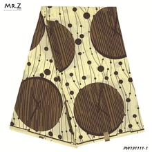 Mr. Z воск африканская Анкара ткань настоящий голландский воск печатные материалы батик воск полиэстер ткань
