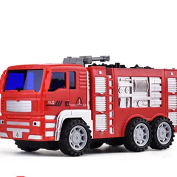 

Agnicy Children's Inertia Toy Car Fire Series Large Toy Model Simulation Car Gift Fire Truck