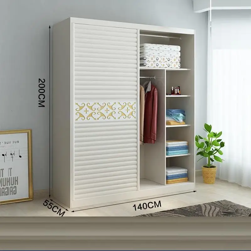 MODEL F Meuble Rangement Gardrop домашний Garderobe Roupeiro Yatak Odasi мобильный шкаф Mueble De Dormitorio мебель для спальни шкаф - Цвет: MODEL F