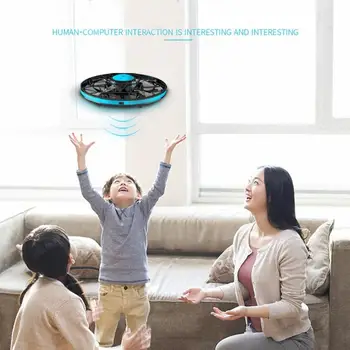 

Gesture Control Quadcopter Intelligent Obstacle Avoidance Suspension Induction Aircraft Outdoor Flying Toys Children Boys Gift