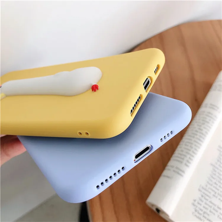 3D динозавр цыпленок мультфильм конфеты чехол для samsung Galaxy A10 A20E A30S A40 A50 A60 A70 A80 A90 Coque