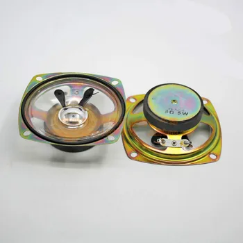 

SOTAMIA 2Pcs 3 Inch Transparent Waterproof Sound Speaker Driver Horn 8 Ohm 5W DIY Outdoor Alarm Mini Loudspeaker Home Theater