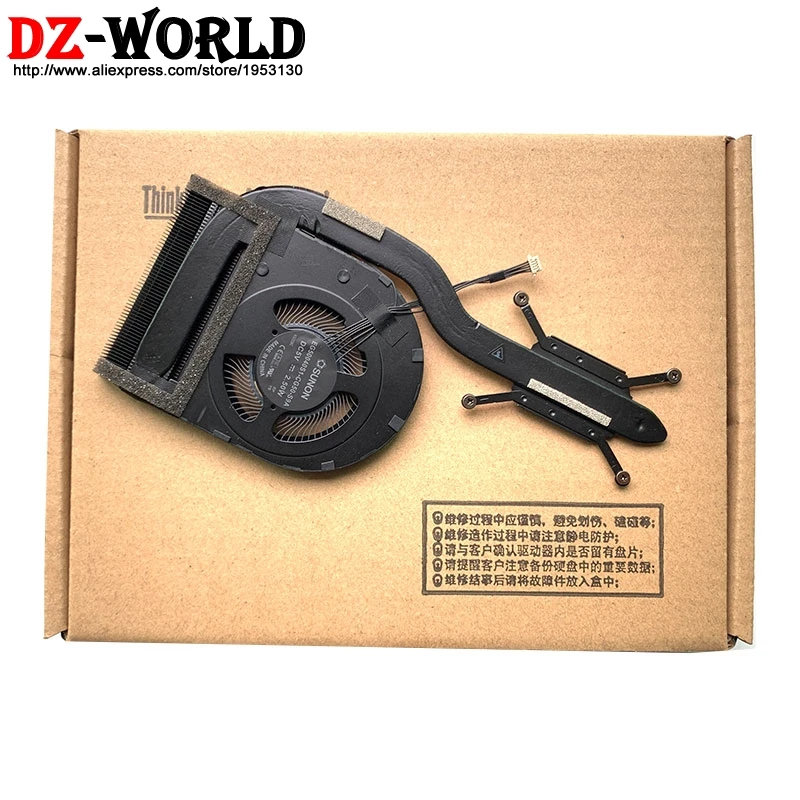 

New Original Heatsink CPU Cooler Cooling Fan UMA Integrated graphics for Lenovo ThinkPad T490s Laptop 01AY995 01AY994