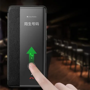 

Real Cowhide P40 Pro Case For Huawei P40 Case Luxury Leather P40 Pro Cover Shockproof Coque For Huawei P40 Pro Funda Phone Case