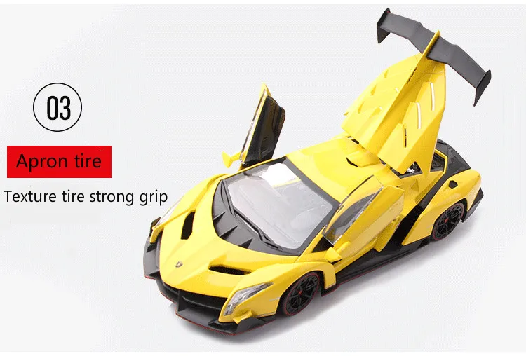 1:24 моделирование Lamborghini спортивный автомобиль модель сплав игрушка может открыть дверь раздвижные падающие Diecasts коллекция подарок детская игрушка