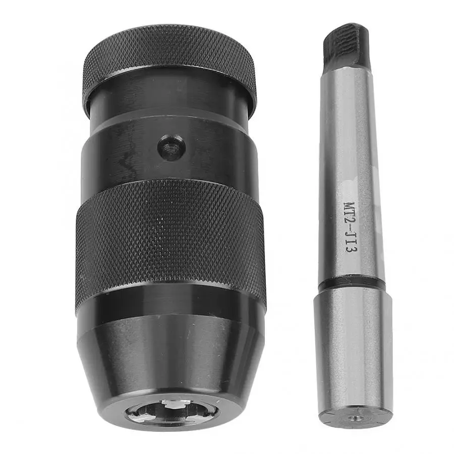

New CNC Lathe Keyless Self Tighten Drill Chuck 1/32''-5/8'' with MT2 Morse Taper Arbor