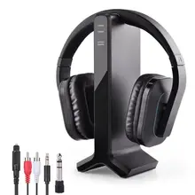 Avantree HT280 2.4G RF Wireless Headphones for TV Watching with Transmitter Charging Dock No Delay & Auto Pairing, 100ft Range