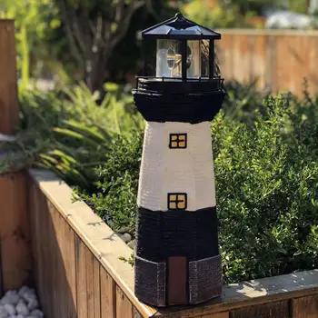 

Lighthouse Solar Lights Decorative Lights for Garden Paths Lawn Garden Patio Decoration Any Color
