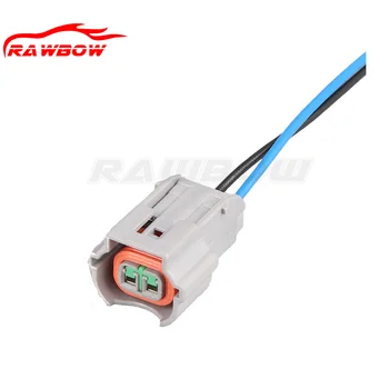 

2 Pin Nozzle Plug Waterproof Automotive Female Connector PU465-02127 WIth Wire For Kia k2 K3 K5 Hyundai Elantra Cerato Tucson