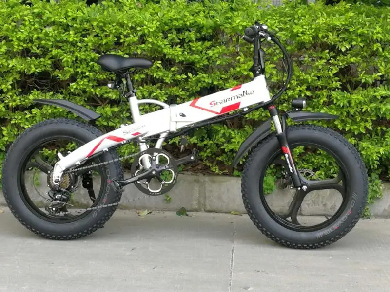 Большая толщина шин Электрический скутер 48 в два колеса 20 дюймов, электровелосипед 500 Вт от шоссейный электровелосипед велосипед взрослых