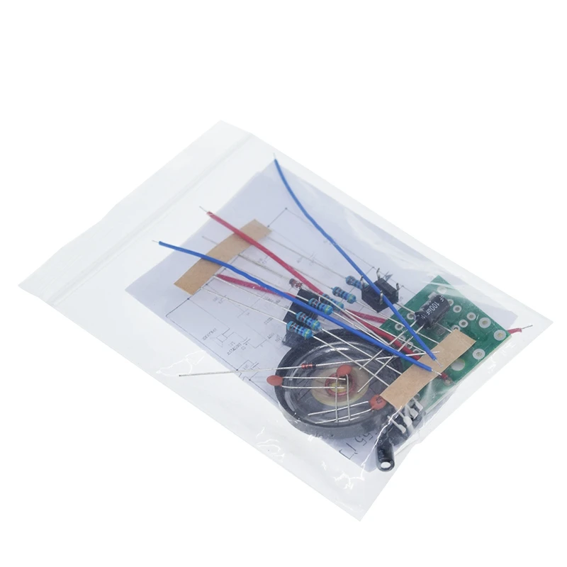 TZT 1/3 Stück TZT NE555 Türklingel-Set Elektronik-Bausatz DIY-Kit Ding-Dong-Türklingel – Detail 4