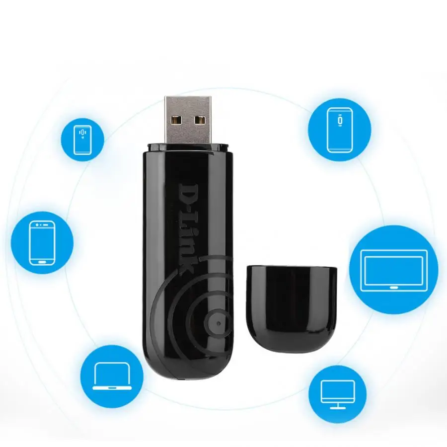 DWA-140 RT5372 300M высокоскоростная сетевая карта беспроводной LAN USB адаптер для настольного ноутбука