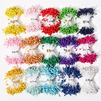 

Pearl Mini Flower Stamens for Craft Handmade Artificial Flower Stamen for Wedding Decoration DIY 2-3mm Stamen Pistil Floral