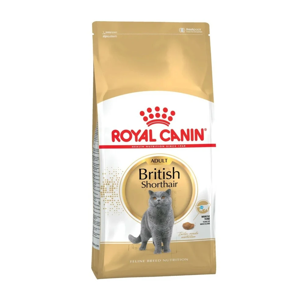 Корм Royal Canin для взрослой кошки породы Британская короткошерстная 2 кг | Дом и сад