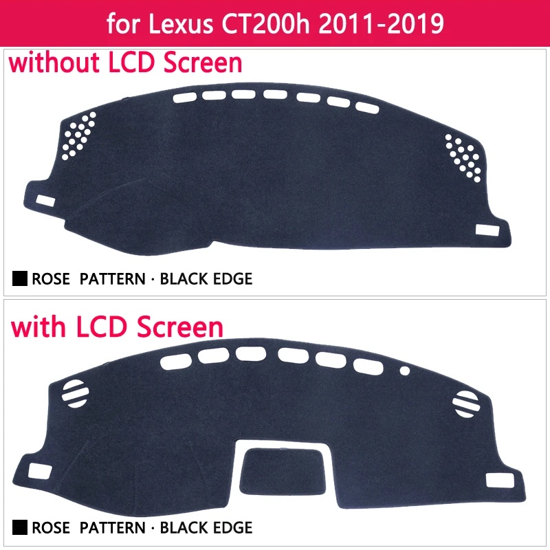 Защитная накладка на приборную панель для Lexus CT200h 2011 ~ 2019 CT 200 200h F спортивные