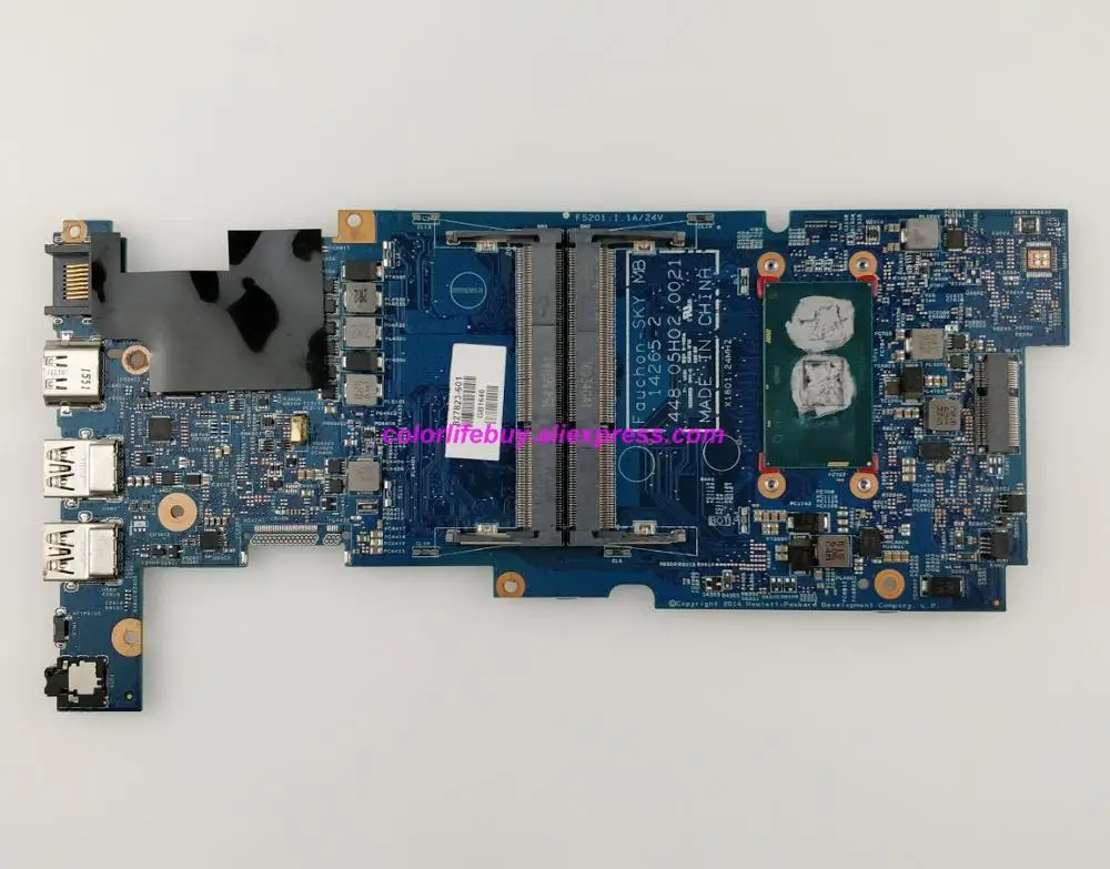 Оригинальная материнская плата для ноутбука 827823-601 UMA w i5-6200U CPU 14265-1 HP x360 Convertible 13-s