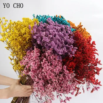 

YO CHO True gypsophila dried flower bouquet matching immortal flower arrangement crystal grass home living room decoration