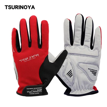 

TSURINOYA Full Finger Fishing Lure Gloves Anti Slip Professional Fishing Cycling Outdoor Sport Protective Gloves