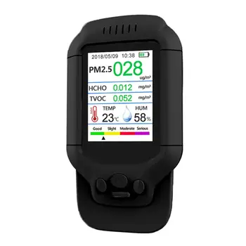 

Pm2.5/Hcho/Tvoc Gas Tester Aqi Detector Air Quality Monitor Home Smog Meter