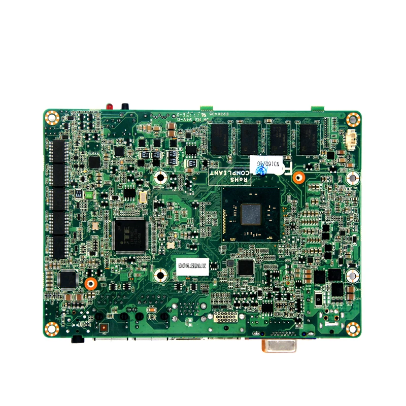 Процессор Intel Braswell серии, Промышленная материнская плата, встроенная 2G \ 4G DDR3 DC12V 2* RJ45 LAN 1* Mini-PCIe слот